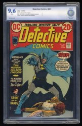 Cover Scan: Detective Comics (1937) #431 CBCS NM+ 9.6 White Pages - Item ID #362933