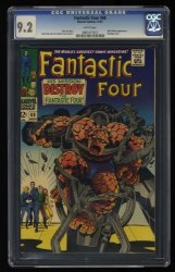 Cover Scan: Fantastic Four #68 CGC NM- 9.2 Destroy the Fantastic Four! Jack Kirby! - Item ID #362936