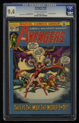 Cover Scan: Avengers #104 CGC NM 9.4 Off White to White - Item ID #362943