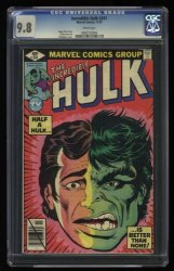 Cover Scan: Incredible Hulk (1962) #241 CGC NM/M 9.8 White Pages - Item ID #362951