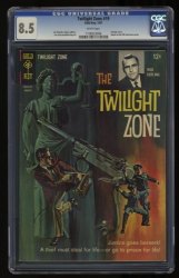 Cover Scan: Twilight Zone (1962) #19 CGC VF+ 8.5 White Pages - Item ID #362999