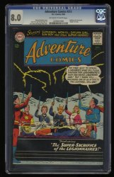 Cover Scan: Adventure Comics #312 CGC VF 8.0 Resurrection of Lightning Lad! - Item ID #363248