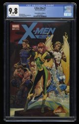 Cover Scan: X-Men Blue (2017) #1 CGC NM/M 9.8 J.ScottCampbell.com Edition A Variant - Item ID #363280