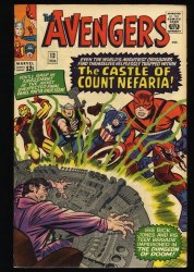 Cover Scan: Avengers #13 VF- 7.5 1st Appearance Count Nefaria! Jack Kirby! - Item ID #363308