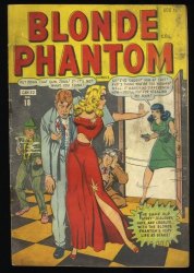 Cover Scan: Blonde Phantom #18 GD+ 2.5 See Description (Qualified) Canadian Variant - Item ID #363319