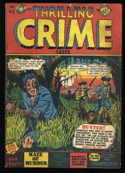 Cover Scan: Thrilling Crime Cases #45 VG+ 4.5 L. B. Cole Cover! Pre Code Crime! - Item ID #363324