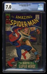Cover Scan: Amazing Spider-Man #42 CGC FN/VF 7.0 1st Appearance Mary Jane Watson! - Item ID #363387