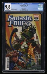 Cover Scan: Fantastic Four (2018) #33 CGC NM/M 9.8 White Pages Pacheco Variant - Item ID #363420