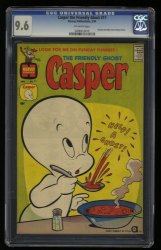 Cover Scan: Casper The Friendly Ghost #17 CGC NM+ 9.6 Off White - Item ID #363446