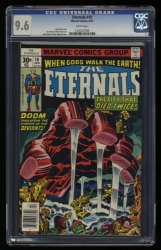 Cover Scan: Eternals #10 CGC NM+ 9.6 White Pages Celestials! - Item ID #363460