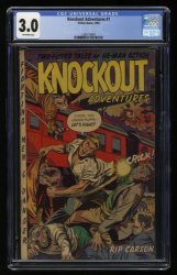 Cover Scan: Knockout Adventures #1 CGC GD/VG 3.0 Off White - Item ID #363487