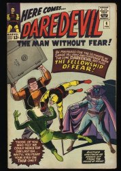 Cover Scan: Daredevil #6 FN/VF 7.0 1st full Appearance of Mr. Mister Fear! - Item ID #363506