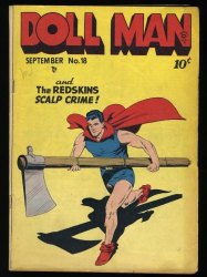 Cover Scan: Doll Man #18 VG- 3.5 - Item ID #363634