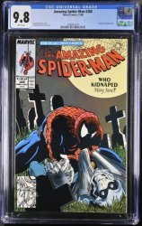 Cover Scan: Amazing Spider-Man #308 CGC NM/M 9.8 McFarlane! Black Cat! Taskmaster!  - Item ID #363696