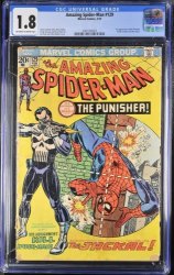 Cover Scan: Amazing Spider-Man #129 CGC GD- 1.8 1st Appearance of Punisher! - Item ID #363870