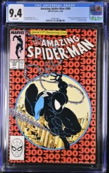 Cover Scan: Amazing Spider-Man #300 CGC NM 9.4 White Pages 1st Full Appearance Venom! - Item ID #363871