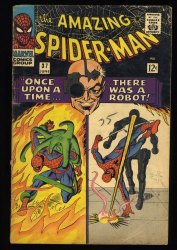 Cover Scan: Amazing Spider-Man #37 VG- 3.5 1st Norman Osborne! Stan Lee! - Item ID #364250