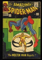 Cover Scan: Amazing Spider-Man #35 FN- 5.5 See Description (Qualified) - Item ID #364251