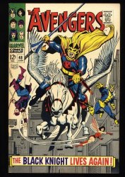 Cover Scan: Avengers #48 VF- 7.5 1st Appearance of Black Knight! - Item ID #364252