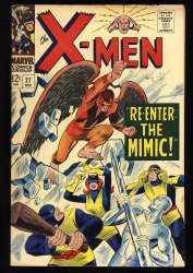 Cover Scan: X-Men #27 VF- 7.5 Mimic! Spider-Man Scarlet Witch! Fantastic Four! - Item ID #364257