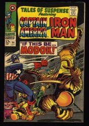 Cover Scan: Tales Of Suspense #94 VF 8.0 1st Appearance Modok Iron Man Captain America! - Item ID #364270