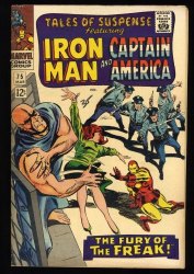 Cover Scan: Tales Of Suspense #75 FN+ 6.5 1st Sharon Carter and Batroc! - Item ID #364271