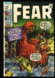 Cover Scan: Fear #1 FN+ 6.5 Marvel Monster Cover! - Item ID #364284
