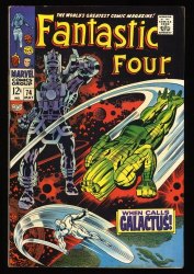 Cover Scan: Fantastic Four #74 FN 6.0 Galactus and Silver Surfer Appearance! - Item ID #364285
