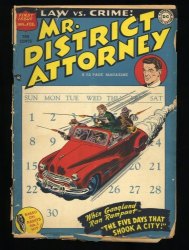 Cover Scan: Mr. District Attorney (1948) #1 FA/GD 1.5 Very Scarce 1st Issue! - Item ID #364354