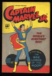 Cover Scan: Captain Marvel Jr.  #71 VG- 3.5 - Item ID #364363