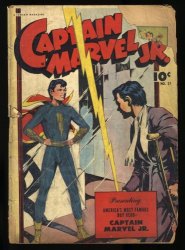 Cover Scan: Captain Marvel Jr.  #23 P 0.5 Complete and Unrestored! - Item ID #364377