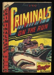 Cover Scan: Criminals on the Run v4 #4 VG- 3.5 L.B. Cole Cover! - Item ID #364389