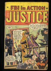 Cover Scan: Justice Comics #9 GD+ 2.5 - Item ID #364390