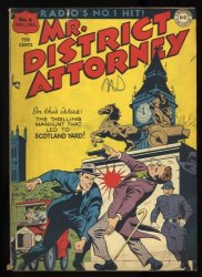 Cover Scan: Mr. District Attorney #6 VG/FN 5.0 - Item ID #364394