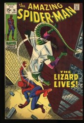Cover Scan: Amazing Spider-Man #76 FN+ 6.5 Lizard Human Torch Appearance! - Item ID #364489
