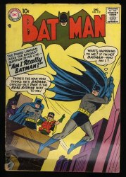 Cover Scan: Batman #112 VG+ 4.5  The Signalman of Crime! Sheldon Moldoff Cover! - Item ID #364555