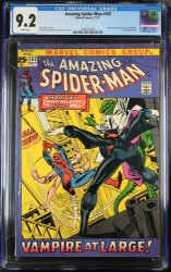 Cover Scan: Amazing Spider-Man #102 CGC NM- 9.2 White Pages 2nd Appearance of Morbius! - Item ID #365487
