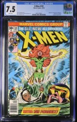 Cover Scan: X-Men #101 CGC VF- 7.5 White Pages Origin and 1st Appearance of Phoenix!!! - Item ID #365492