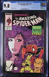 Cover Scan: Amazing Spider-Man #309 CGC NM/M 9.8 Todd McFarlane! Styx and Stone!  - Item ID #365501