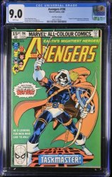 Cover Scan: Avengers #196 CGC VF/NM 9.0 UK Price Variant 1st Appearance of Taskmaster!!! - Item ID #365509