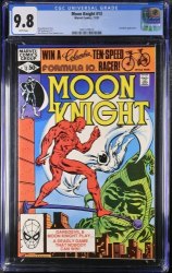 Cover Scan: Moon Knight #13 CGC NM/M 9.8 White Pages Daredevil Appearance! - Item ID #365510