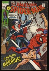 Cover Scan: Amazing Spider-Man #101 GD/VG 3.0 1st Full Appearance of Morbius! - Item ID #365809