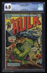 Cover Scan: Incredible Hulk #180 CGC FN 6.0 Off White 1st Cameo Appearance of Wolverine! - Item ID #366297