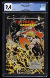 Cover Scan: Caliber Presents (1989) #1 CGC NM 9.4 White Pages 1st Appearance The Crow! - Item ID #366335