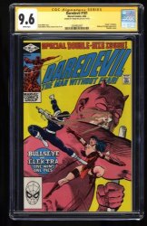 Cover Scan: Daredevil #181 CGC NM+ 9.6 SS Signed Frank Miller Death of Elektra Kingpin! - Item ID #366341