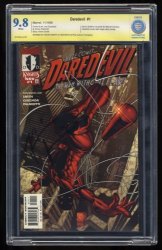 Cover Scan: Daredevil (1998) #1 CBCS NM/M 9.8 White Pages Verified Signed Kevin Smith! - Item ID #366346