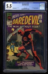 Cover Scan: Daredevil #10 CGC FN- 5.5 Wally Wood Cover and Art 1st Appearance Ani-Men! - Item ID #366348