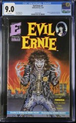 Cover Scan: Evil Ernie (1991) #1 CGC VF/NM 9.0 White Pages 1st Appearance of Lady Death! - Item ID #366463