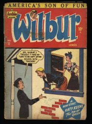 Cover Scan: Wilbur Comics #11 GD- 1.8 Katy Keene Appearance! - Item ID #367126
