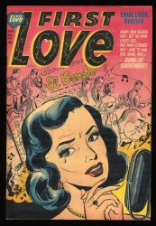 Cover Scan: First Love Illustrated #32 FN/VF 7.0 Golden Age Romance! - Item ID #367177
